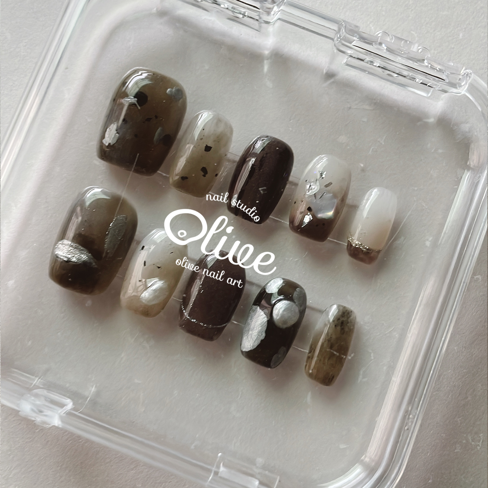 Olive Nail Art 穿戴甲作品
